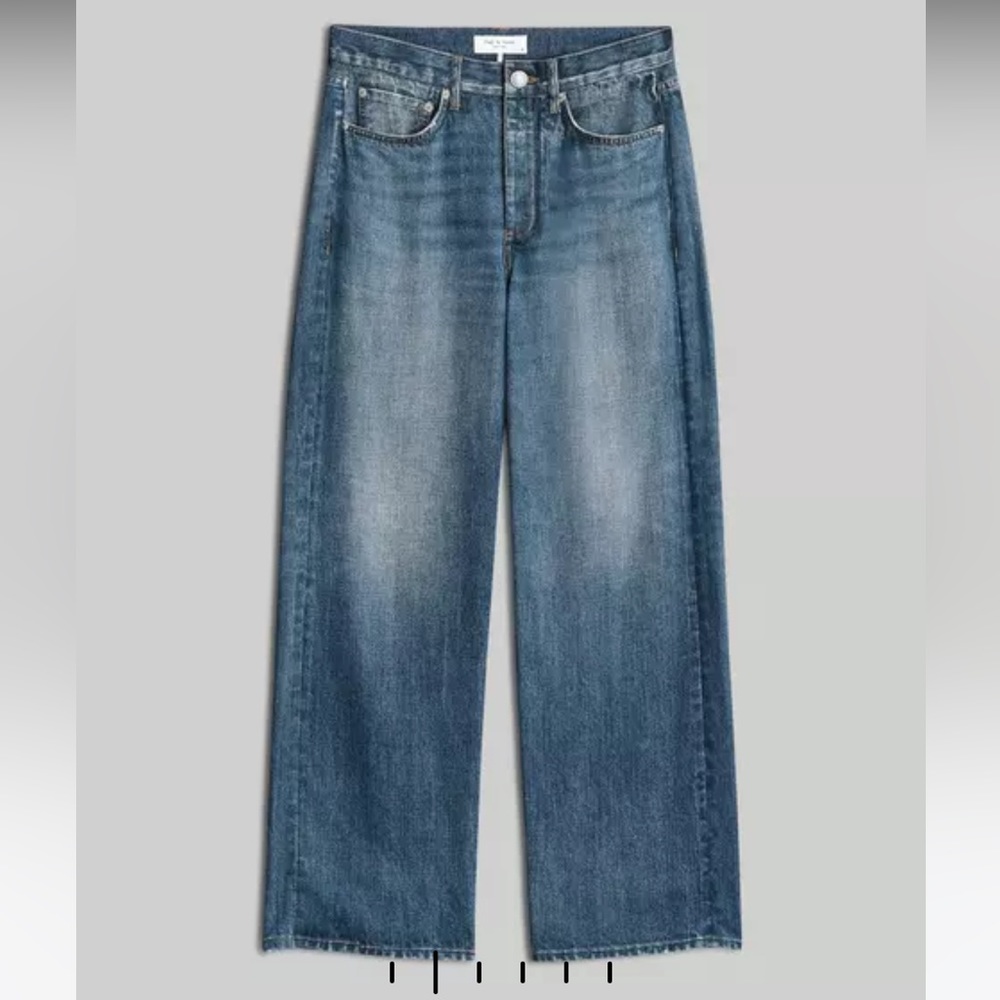 Rag & Bone Liquid Miramar Pant in Redwood. 
Tromp L'oeil Delicate Printed Pant
